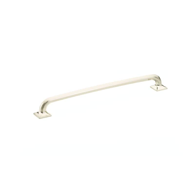 Schaub and Company Northport 10" Center to Center Contemporary Rounded - Brushed Nickel