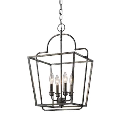 Metal 4 Light Pendant light