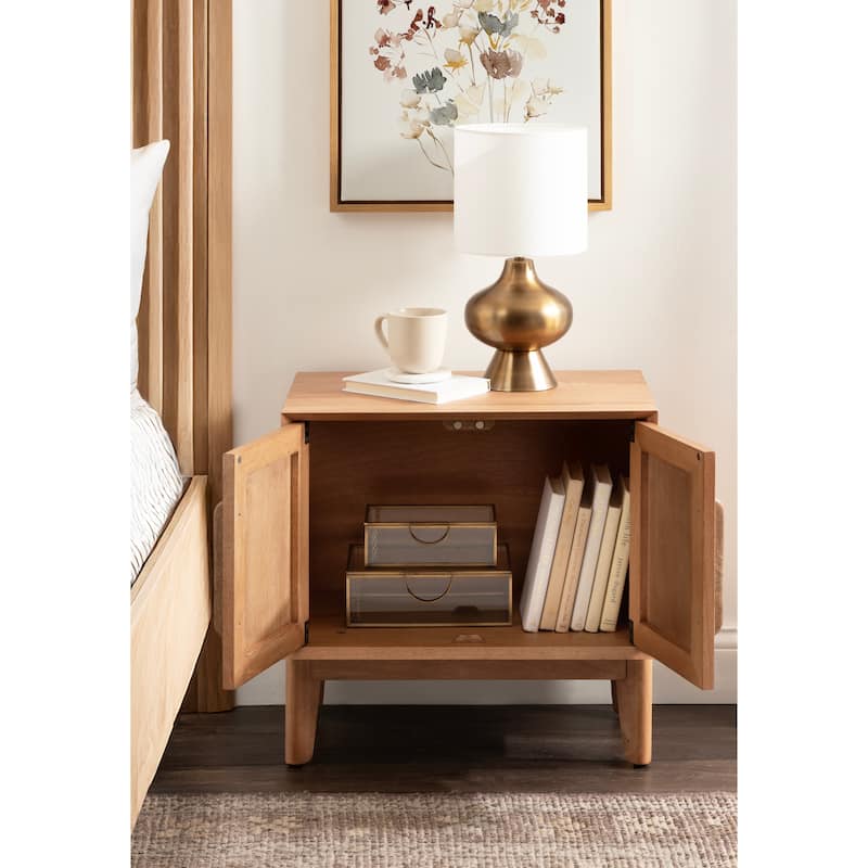 Kate and Laurel McCutcheon Side Table with Storage