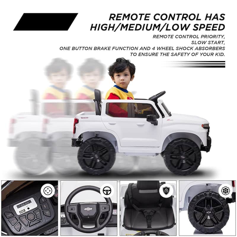 12V Kids Ride on Truck，Electric Ride on Car