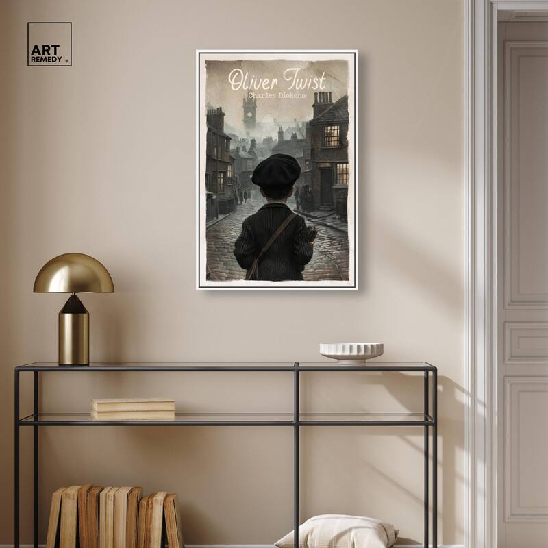 Oliver Twist Classic Canvas by Art Remedy