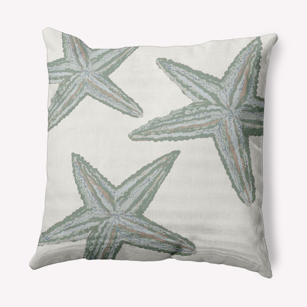 Housewarming Gift Starfish Bolster Pillow Case Nautical Summer Decor Coastal Lumbar Pillow Cover Ocean Life Long Pillow Case