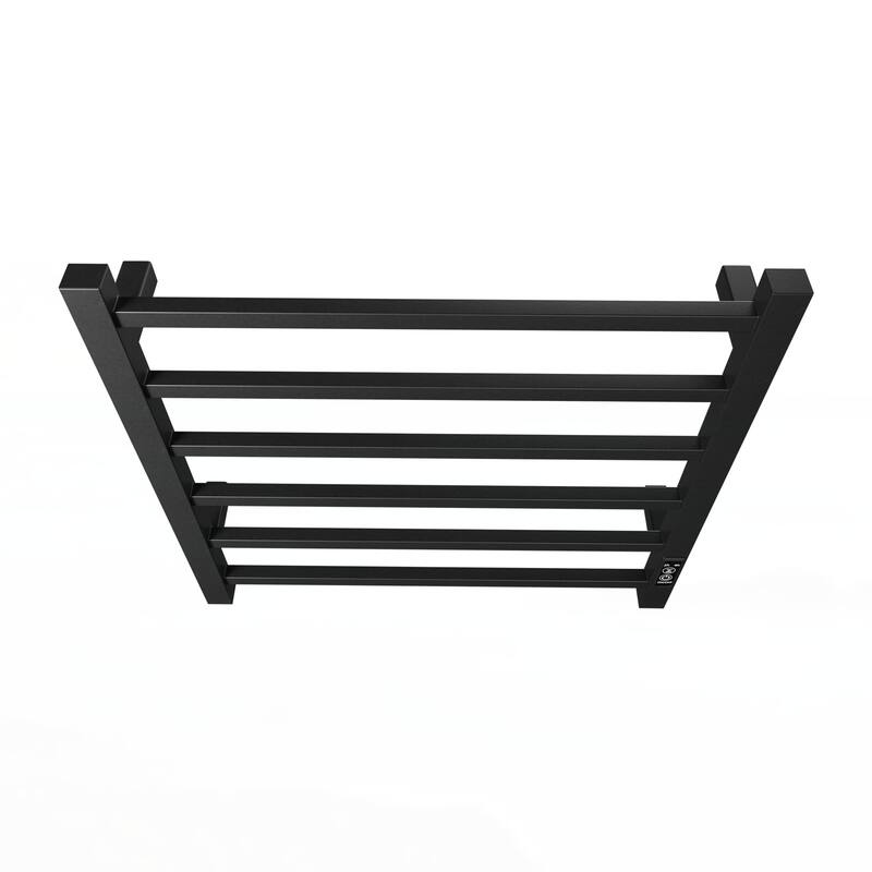 Towel Warmer 6 Bar Electric Heated Towel Rack Wall Mount