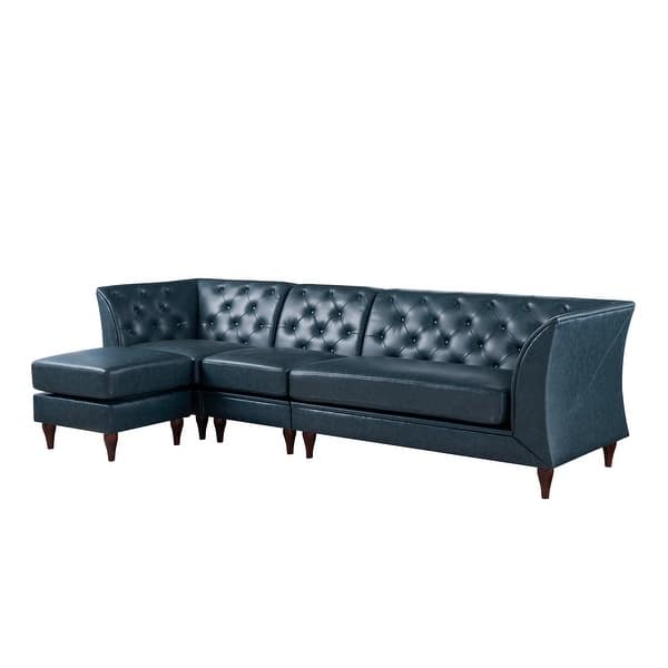 Shop Furniture Of America Kestrel Modern Modular Chesterfield