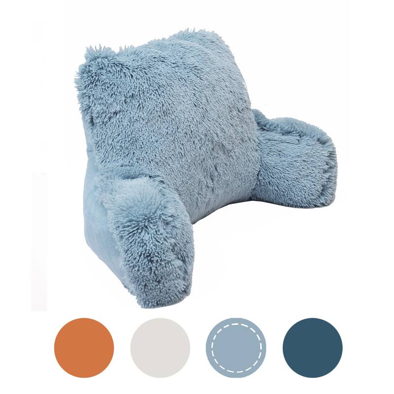 Halsted Shaggy Backrest Pillow