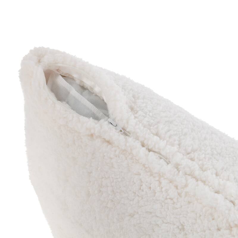 Cozy Sherpa Throw Pillow
