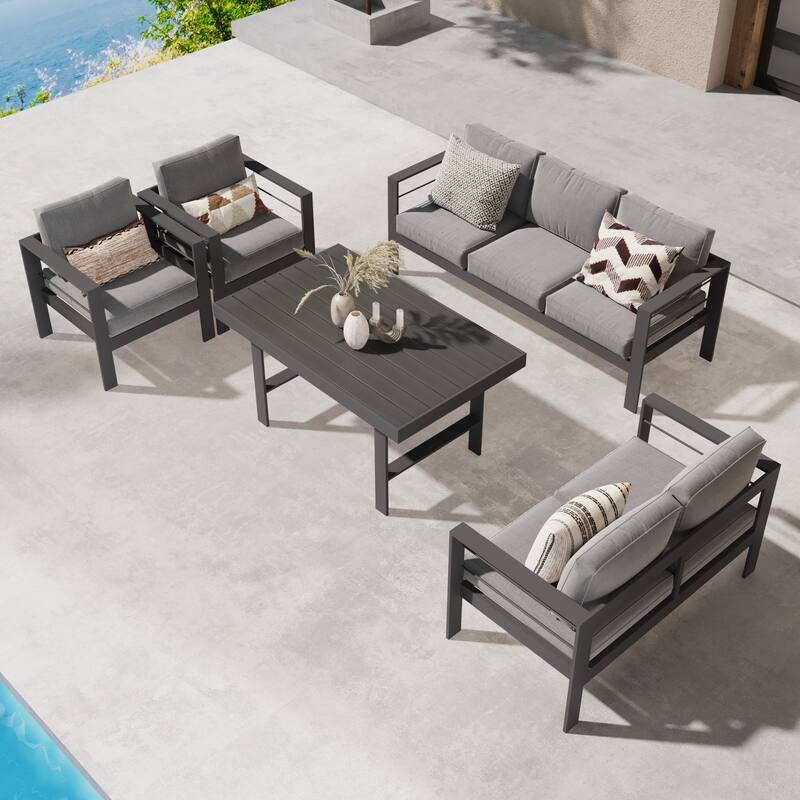 Royalcraft 5-Piece Outdoor Conversation Set with Cushions