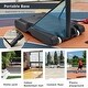 preview thumbnail 15 of 16, Portable 4.76-10ft Height Adjustable Waterproof Basketball Hoop Basketball System with LED Basketball Hoop Colorful Lights