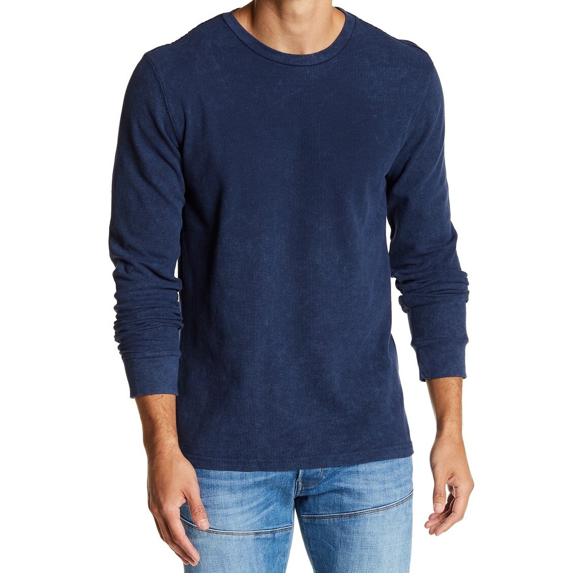 Shop Public Opinion Mens T Shirt Knit Thermal Long Sleeve