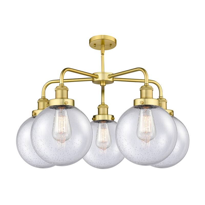 Innovations Lighting Beacon - 5 Light 26" Stem Hung Chandelier