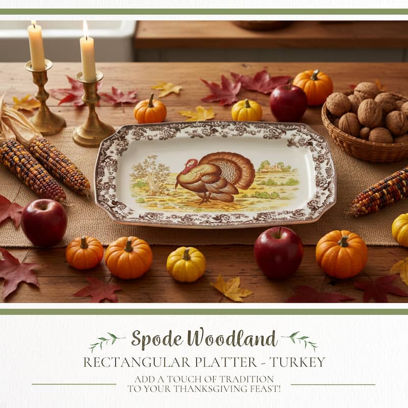 Spode Woodland Rectangular Platter