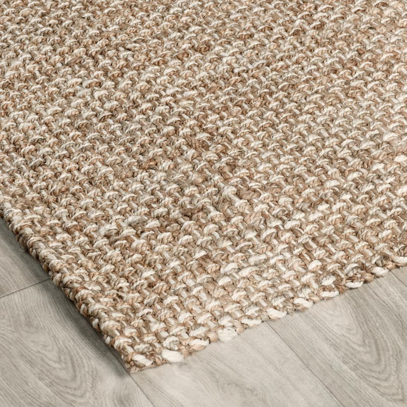 Savannah Handwoven Jute Area Rug by Kosas Home