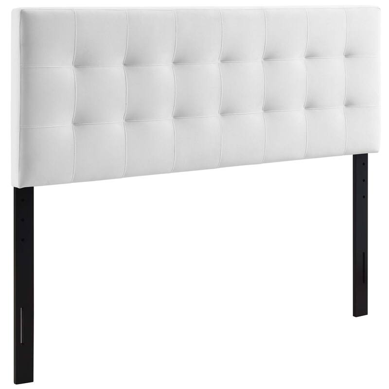 Carson Carrington Labbgard King Biscuit Tufted Velvet Headboard