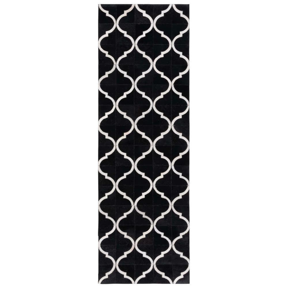 SAFAVIEH Handmade Studio Leather Meagan Mid-Century Modern Rug