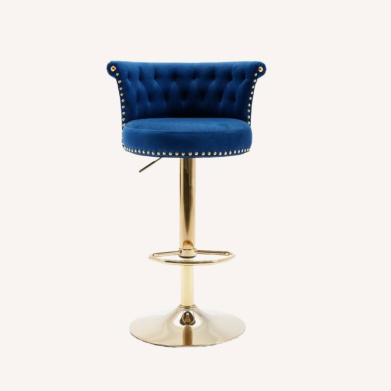 Set of 2 Adjustable Counter Height Chairs