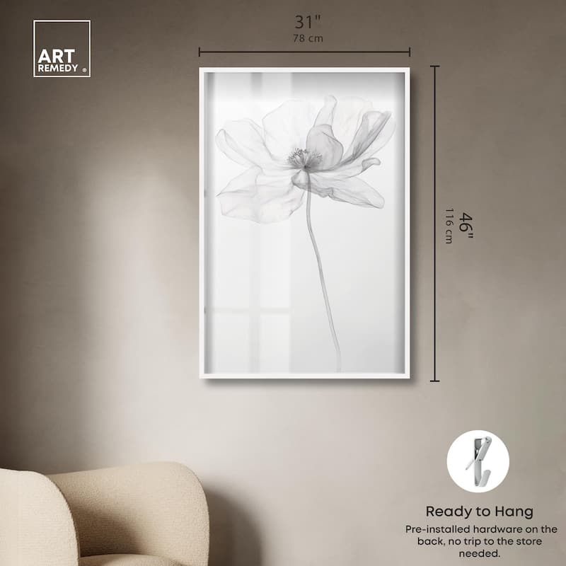 Fragile Beauty I Shadowbox by Art Remedy