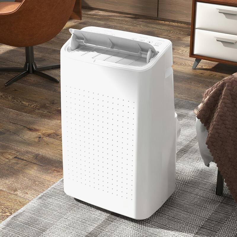 15000 Btus Portable Air Conditioner, Cools Room up to 850 Sq.Ft. - N/A - White