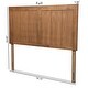 preview thumbnail 13 of 13, Patwin Transitional Ash Walnut Finished Wood Headboard