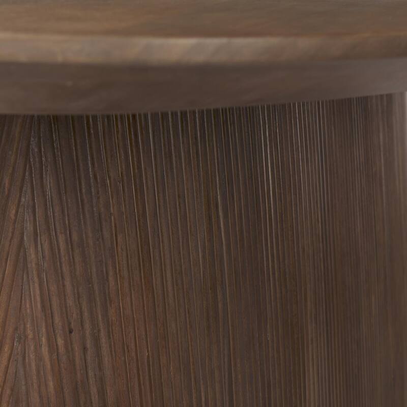 Lance 94"L x 50"W x30"H Medium Brown Solid Wood Oval Dining Table - 94.0L x 50.0W x 30.0H