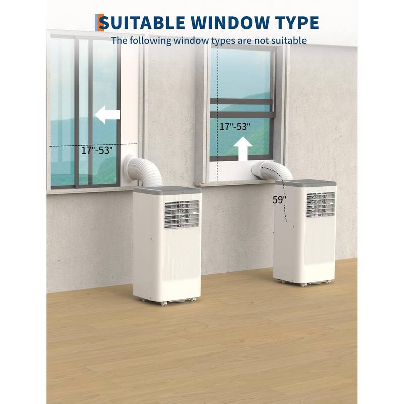 10000 BTU Portable Air Conditioner with Heater & Dehumidifier