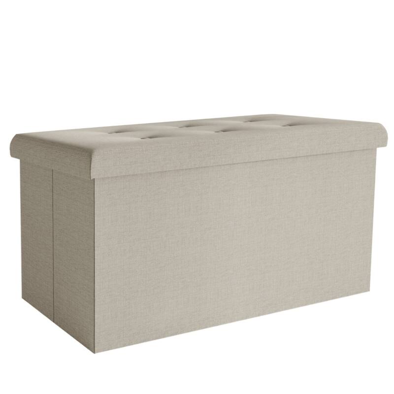 Florence Upholstered Folding Storage Bench