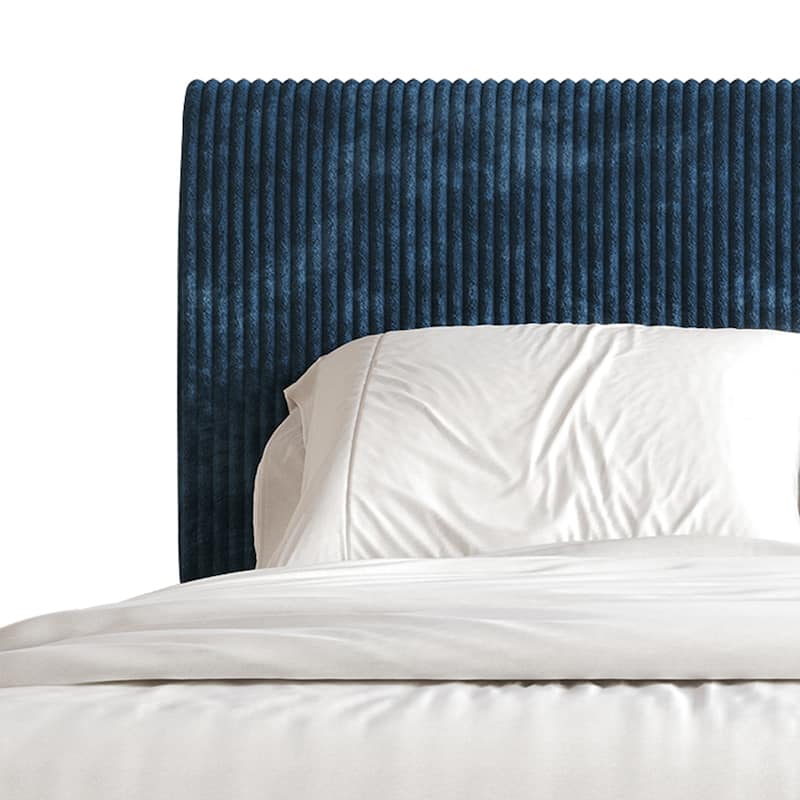 CraftPorch Corduroy Elegant and Chic Velvet Upholstered Bed