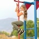 preview thumbnail 22 of 23, Lifetime Monkey Bar Adventure Swing Set (Earthtone)