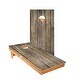 preview thumbnail 1 of 3, Large Panel Wood Cornhole Boards NO Bags - Add Board Lights