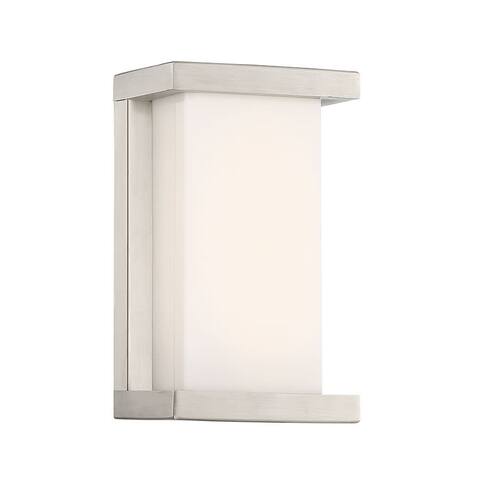WAC Lighting Case Single Light 9" Tall Integrated LED Outdoor Wall