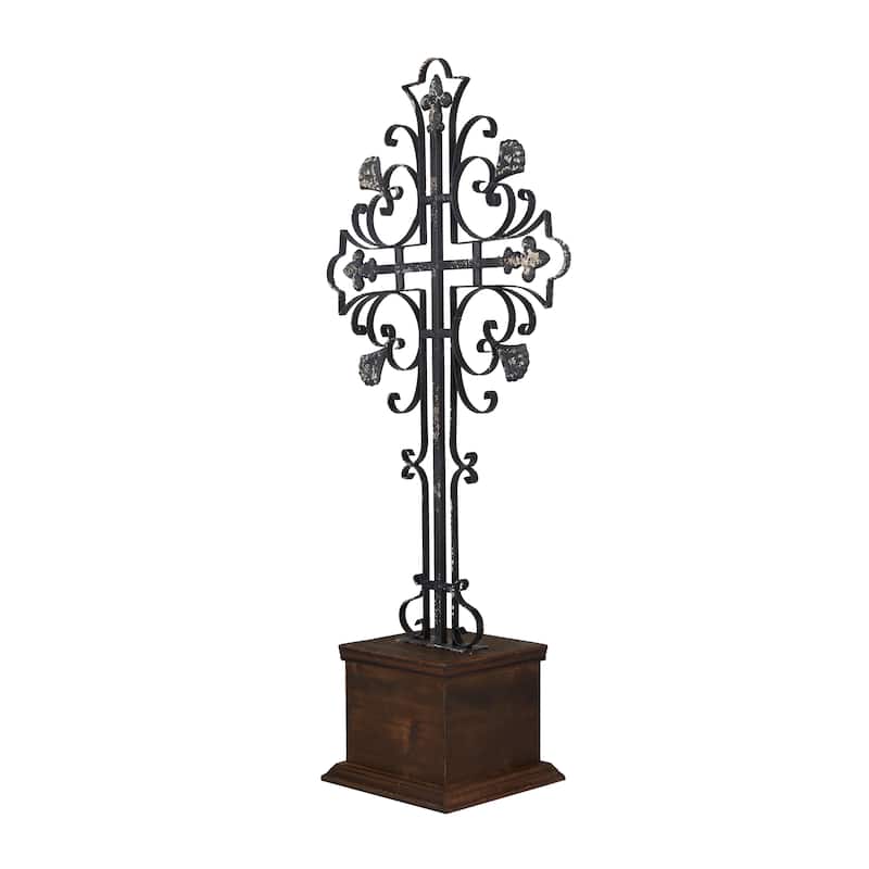 Iron French Country Sculpture