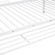 preview thumbnail 14 of 12, Luxury Twin over Twin Metal Bunk Bed with Shelf and Guardrails, Save Space or Separate into 2 Beds, Maximized Space, White