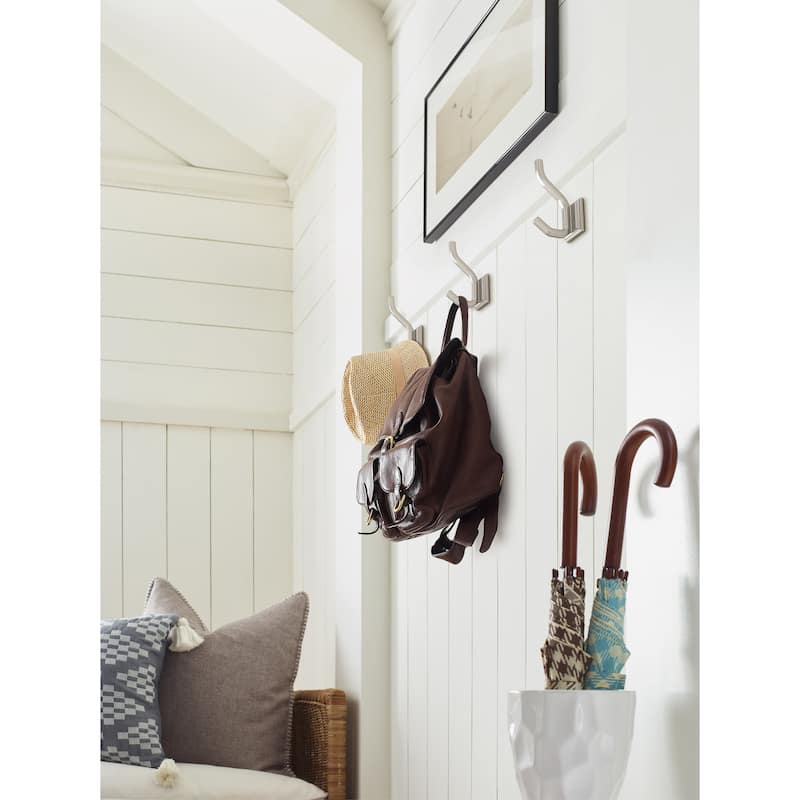 Amerock Aliso Double Prong Decorative Wall Hook