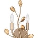 preview thumbnail 4 of 3, Heiress Two Light Wall Sconce