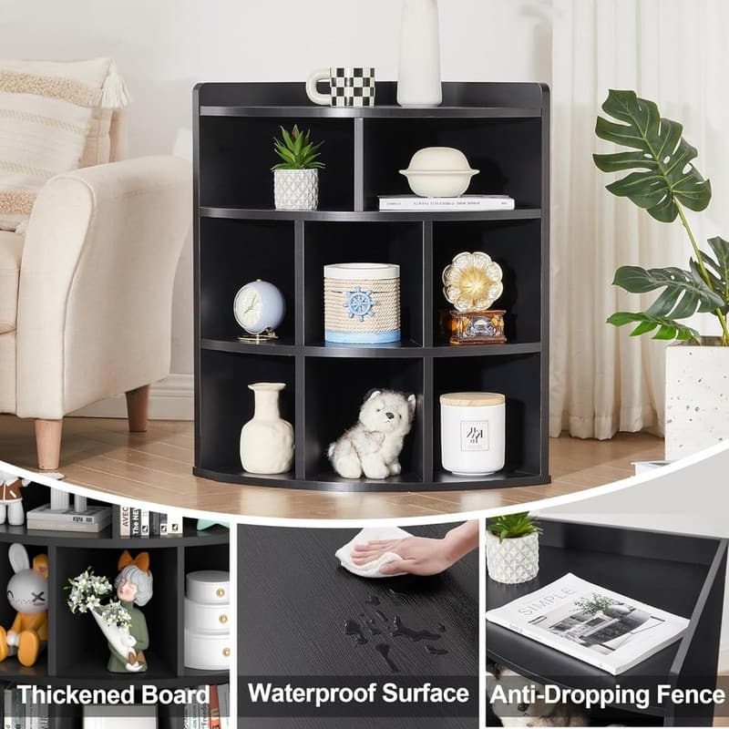 3-Tier Corner Cabinet