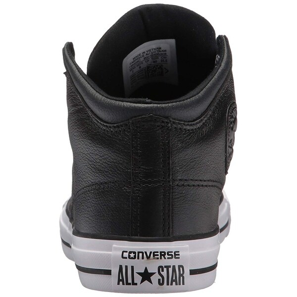 converse men's street leather low top sneaker