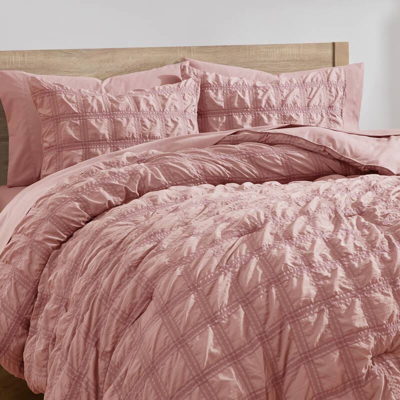 Empyrean Modern Comforter Seer Sucker