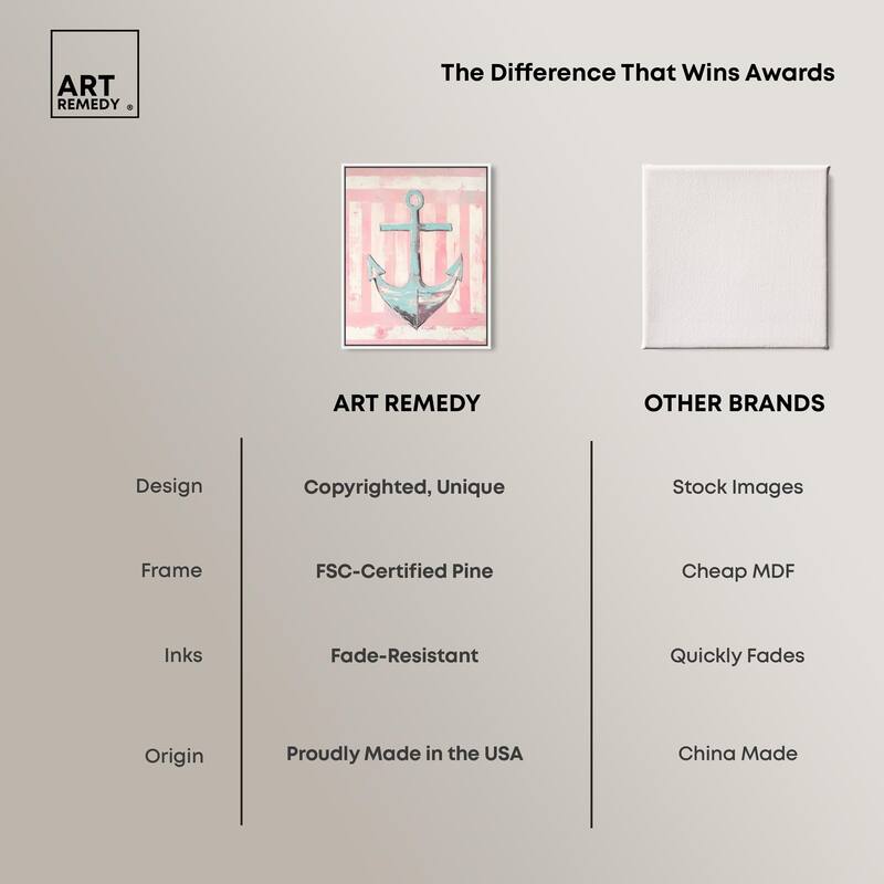 Sea Anchor Canvas by Art Remedy