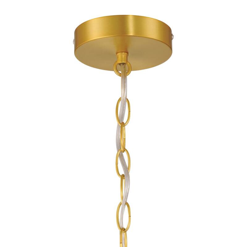 Rattan Taper Pendant Light