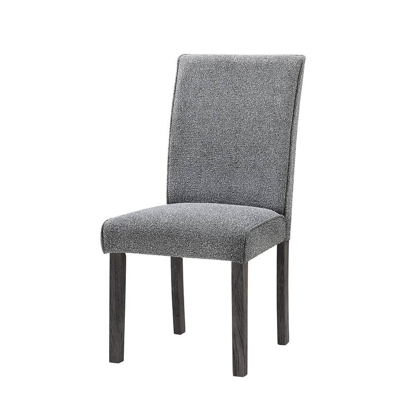 Marcia Grey Rubberwood Dining Chairs For Dining Room(Kit Of 2)