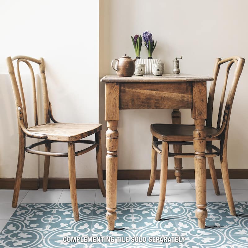 Merola Tile Arte Sky 9-3/4" x 9-3/4" Porcelain Floor and Wall Tile