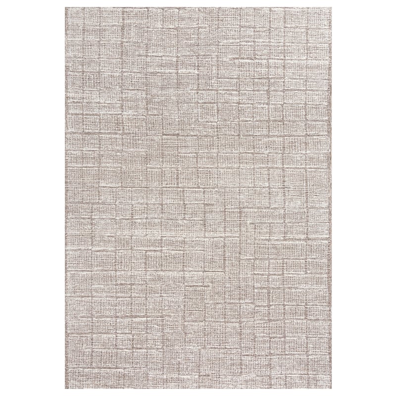 Alora Decor Wondrous Hand-tufted Wool Rug - 5' x 7'6" - Brown