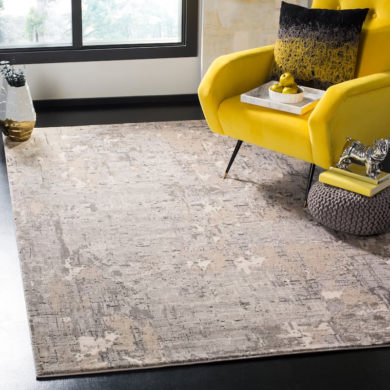 SAFAVIEH Meadow Heidegret Modern Abstract Rug