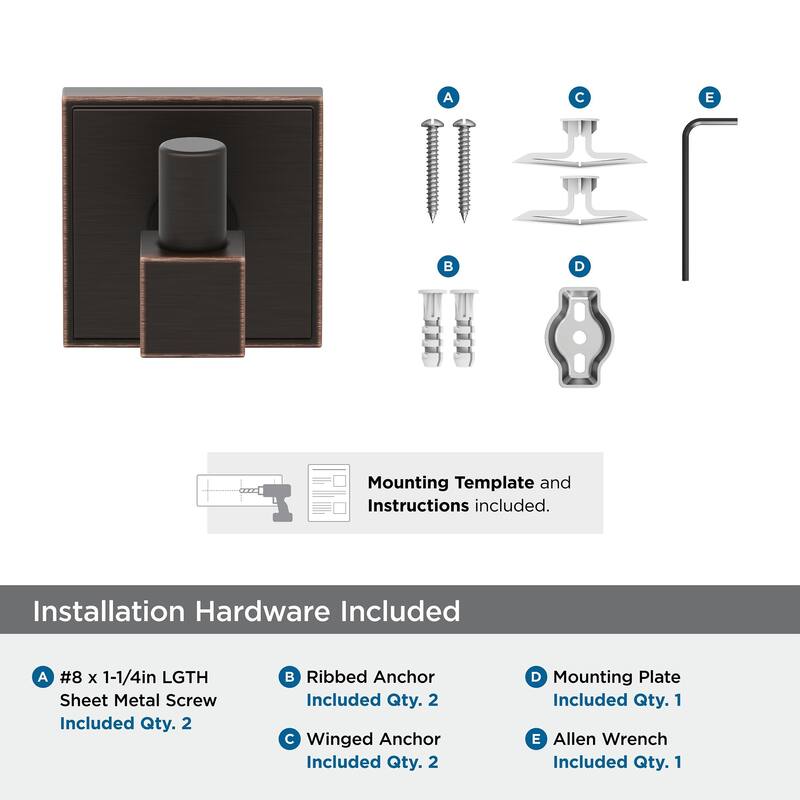 Appoint Oil Rubbed Bronze Traditional Single Robe Hook