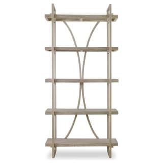 Uttermost Sway Soft Gray Etagere - 42"W x 88"H x 19"D