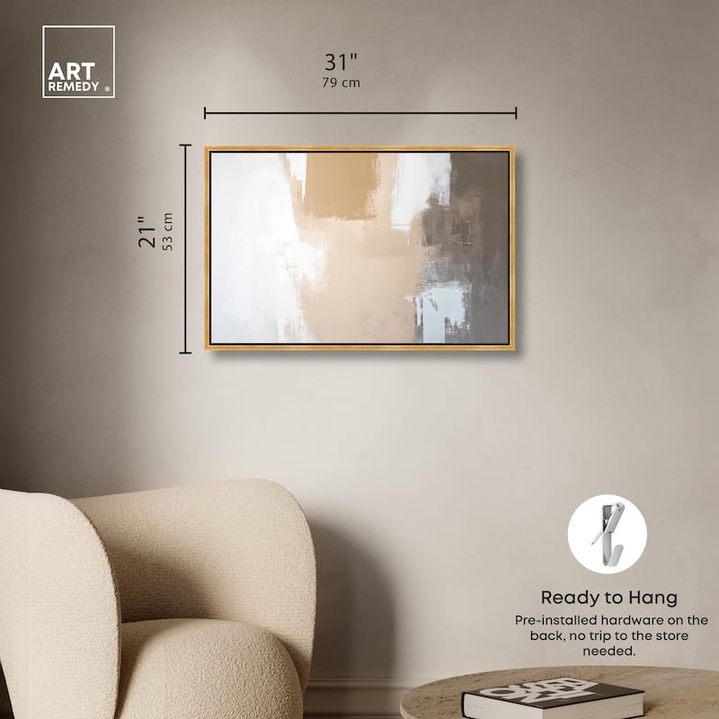Solace in Softness II Canvas by Art Remedy