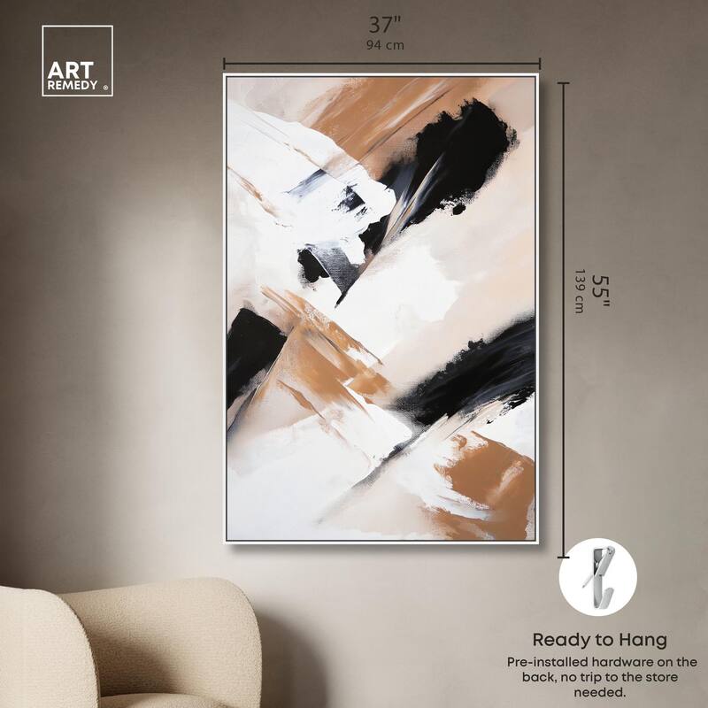 Sable and Sand II Canvas by Art Remedy