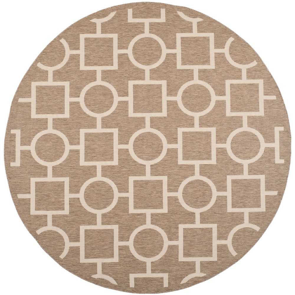 SAFAVIEH Courtyard Sharlene Indoor/ Outdoor Waterproof Patio Backyard Rug