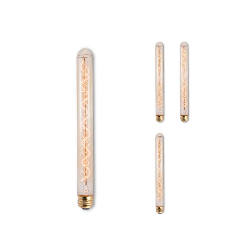 Bulbrite Pack of (4) Dimmable Antique Nostalgic Filament Incandescent Bulb