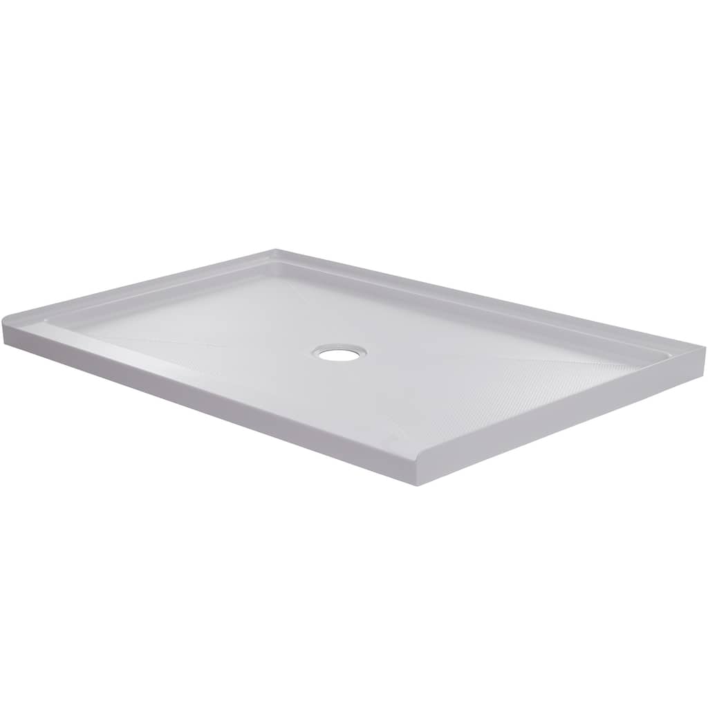 CRAFT + MAIN 6036C 60" x 36" Rectangular Shower Base with Center Drain