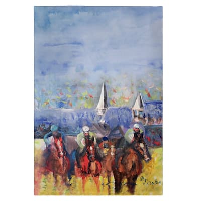Horse Steeplechase Guest Towel - 20x20